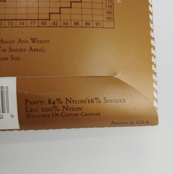 Evan-Picone Lot of 2 Vintage NWT The Silkee Sheer Control Top Pantyhose M‎ - Picture 4 of 9